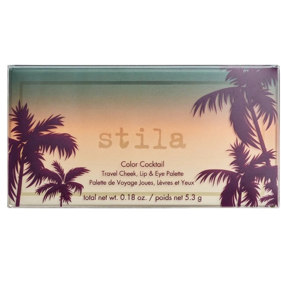 STILA COCKTAIL TRAVEL CHEEK, LIP & EYE PALETTE - TEQUILA SUNRISE - Picture 4 of 4